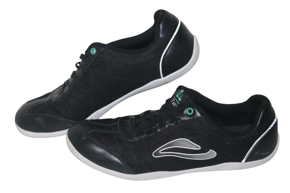 Abeo Lite Lively Running Shoes Sneakers, LLW1082, Black/Wht/Gray, Women's 7.5